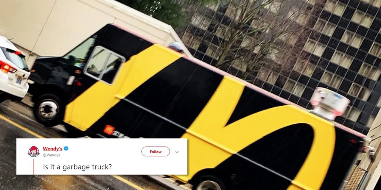 Wendy’s Is it a garbage truck tweet